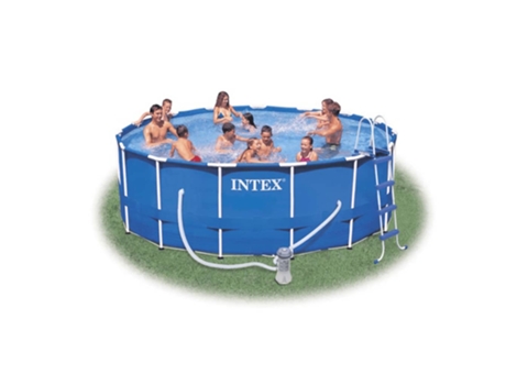 Piscina Intex con marco de metal, 457 x 122 cm, 28236GN