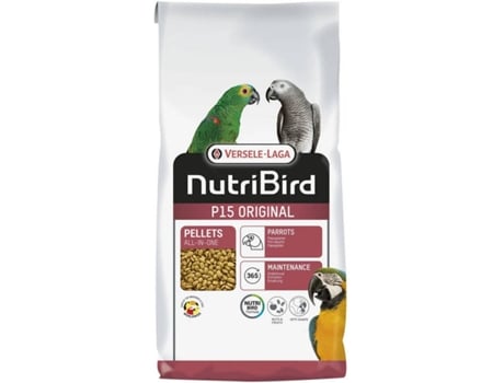 Alimentación para Loros VERSELE-LAGA P15 original (10 kg - Seca - Adulto)