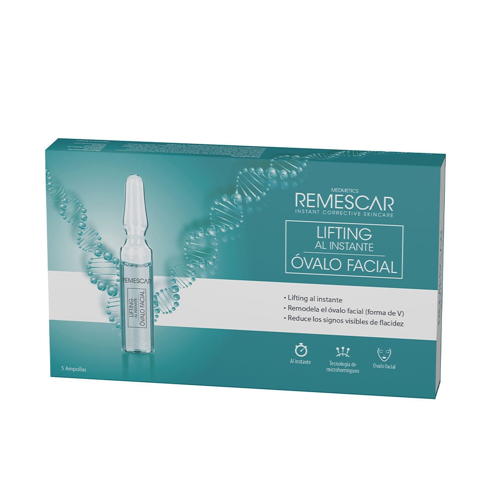 Sérum Facial REMESCAR Ampollas Efeito Lifting Imediato Óvalo Facial (5x2 ml)