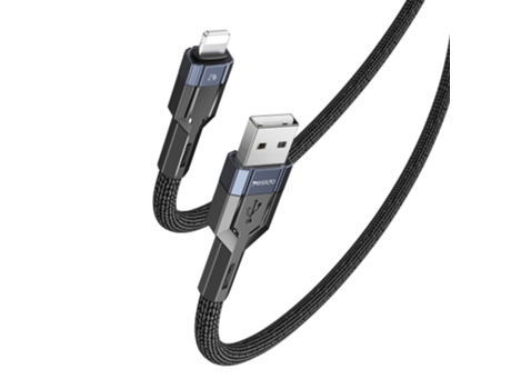 Cable Yesido Datos Carga Usb Negro