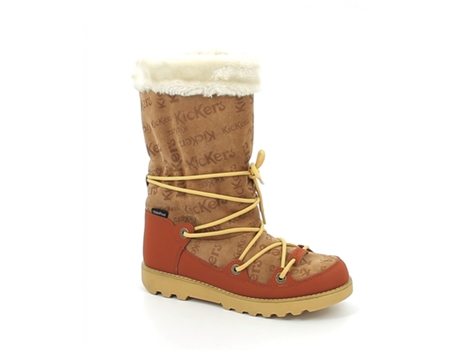 Botas de Mujer KICKERS Neosnow Piel Marrón (37)