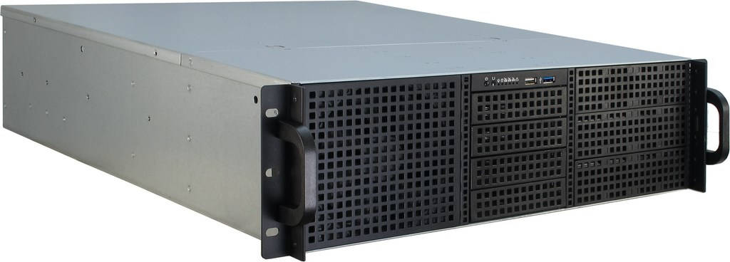 Caja PC INTER-TECH 3U-30255 (Rack - Negro)