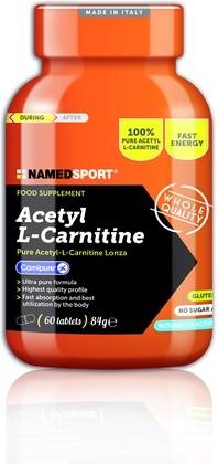 Complemento Alimenticio Dietético Quemador de Grasa NAMEDSPORT Acetil L-Carnitina (60cpr)