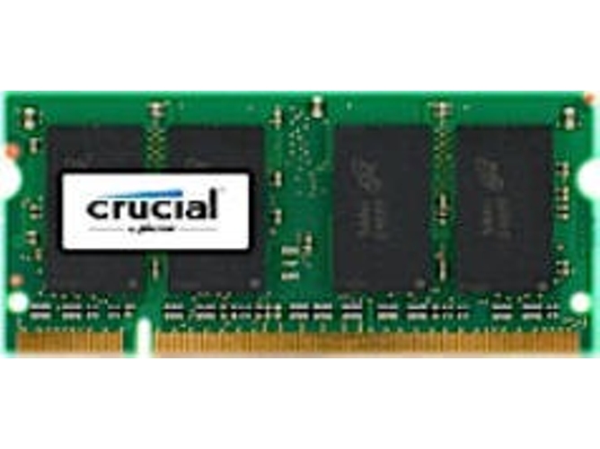 Memoria RAM DDR2 CRUCIAL (1 x 1 GB - 667 MHz - CL 5)