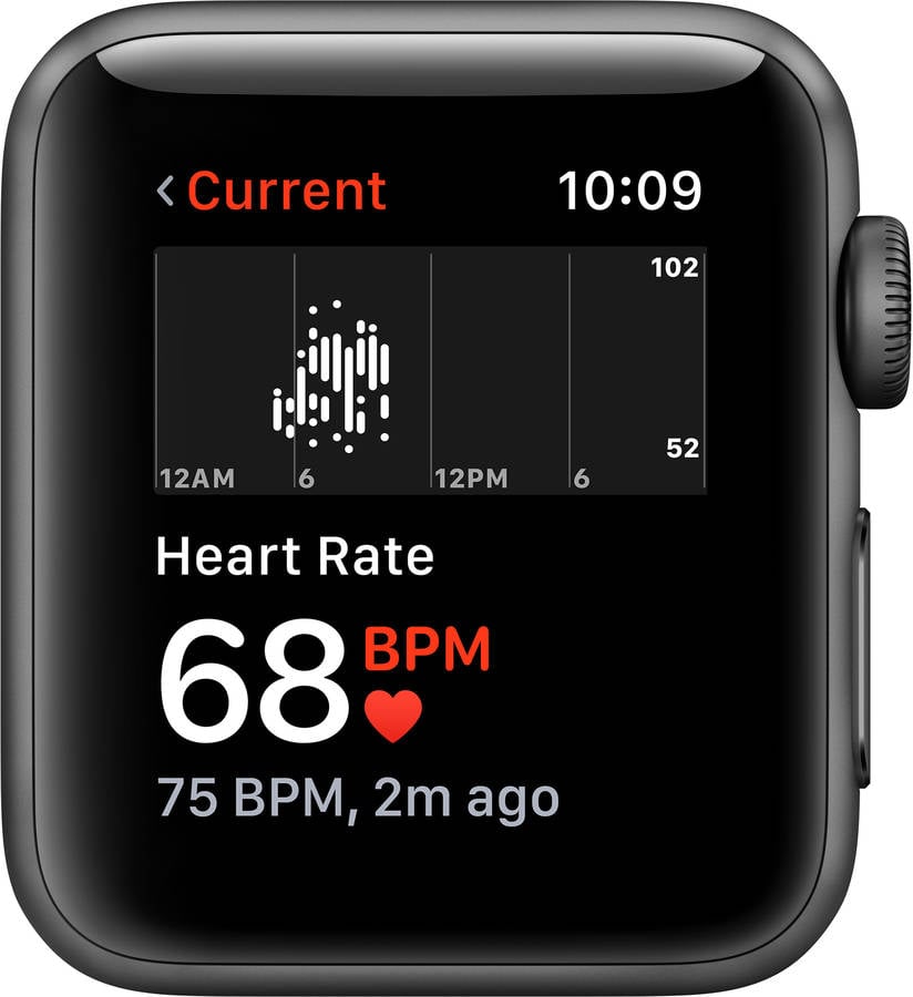 APPLE Watch Series 3 GPS 2018 (38 mm - Negro)