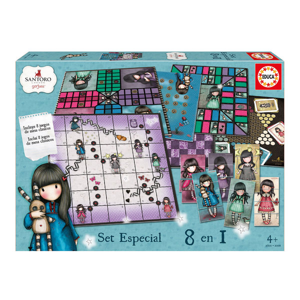 Juego EDUCA BORRAS Set Especial 8 en 1 Gorjuss