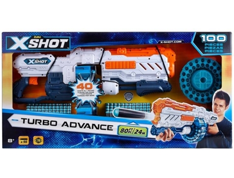 Lanzador X-SHOT Turbo Advance (Edad Mínima: 8)