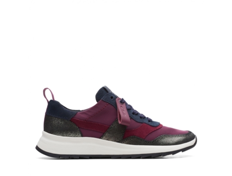 Zapatillas CLARKS DashLite Jazz Merlot Combi (Rojo - EU-37)