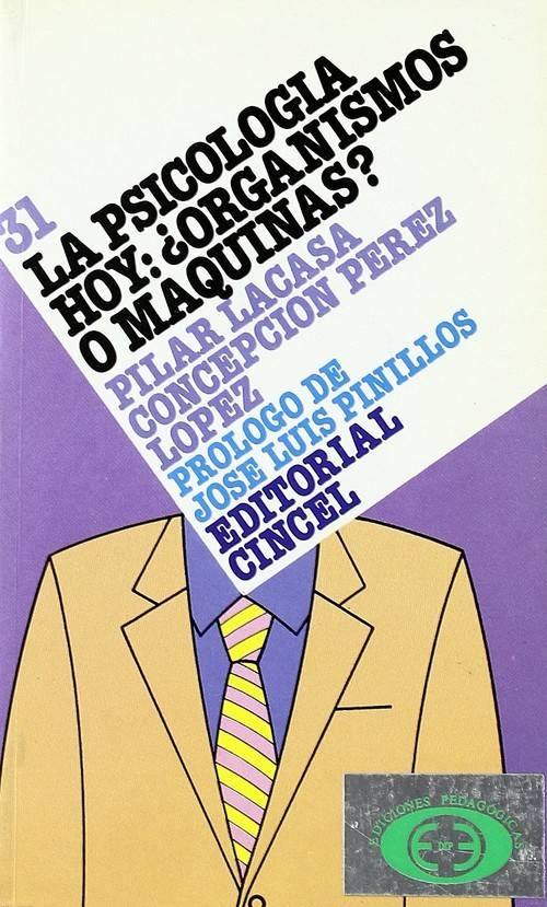 Libro Psicología Hoy: ¿Organismos O Máquinas? de Pilar Concepción (Español)