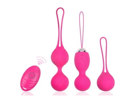 Control Remoto Mini Alivio Personal Potentes Herramientas Impermeables para Mujeres y Hombres Rosa BISBISOUS