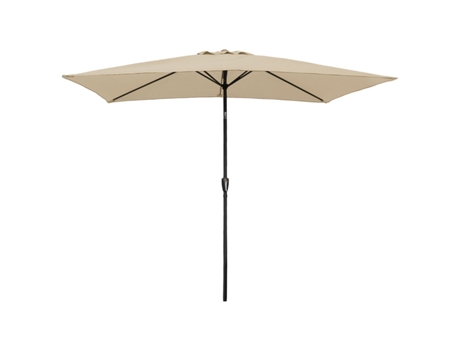 Parasol HAPPY GARDEN Rectangular Recta Hapuna 2 x 3 m Beige