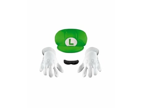 Accesorio para Disfraz Super Mario Kit Luigi 4 Piezas