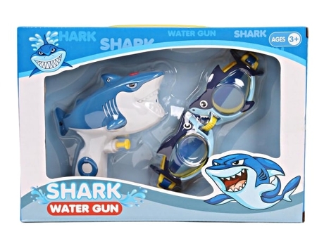 Set de pistola de agua y gafas LPM Shark Water Gun (Edad Mínima Recomendada: 6 años)