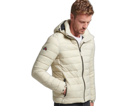 Abrigo para Hombre SUPERDRY (S - Poliéster - Multicolor)