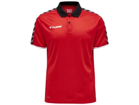 Polo de Hombre para Fútbol HUMMEL Authentic Functional Rojo (2XL)