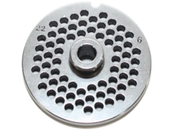 Discos de Picadora de Carne REBER N°22 (Acero Inoxidable - 6 mm - 4714 A/6)