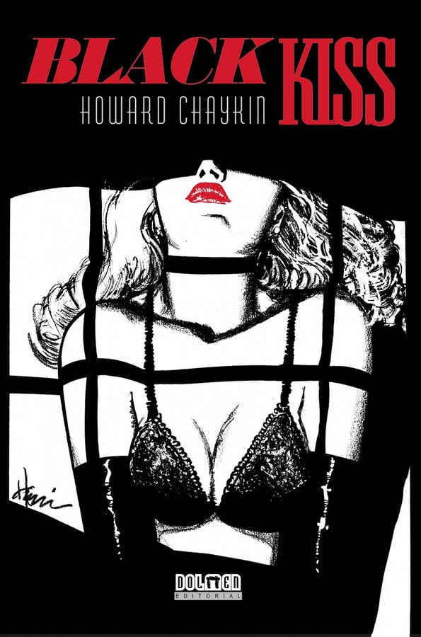 Black Kiss Tapa dura libro de howard chaykin español