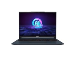 Laptop MSI Stealth 16 AI Studio A1VHG-030ES (Azul - 2 TB SSD - Qwerty Español - 32 GB RAM - Intel - NVIDIA GeForce RTX 4080)