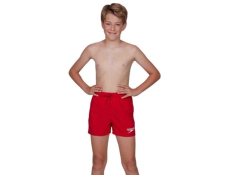 Pantalones Cortos de Playa para Hombre SPEEDO Essential 13´´ Rojo para Natacion (8 - 9 Años)