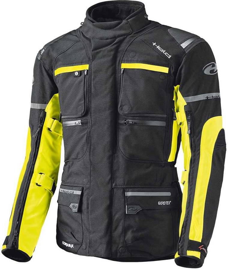 Abrigo para Hombre HELD Carese Ii Goretex Negro para Motociclismo (S)