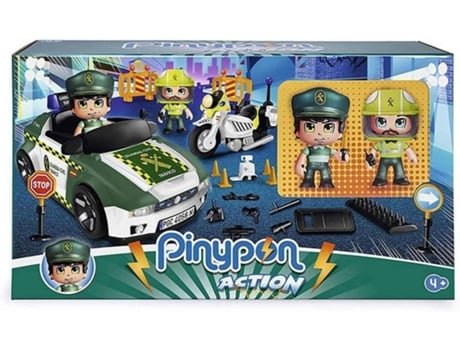 Pinypon Action Set guardia civil famosafeber coche y moto 3 años ‎19.5 x 9.8 8.5