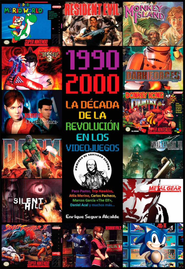 19902000 La Revolución los videojuegos tapa dura libro enrique segura alcalde