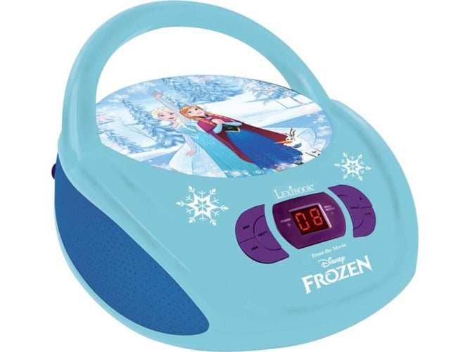 LEITOR RÁDIO/CD DISNEY FROZEN RCD108FZ