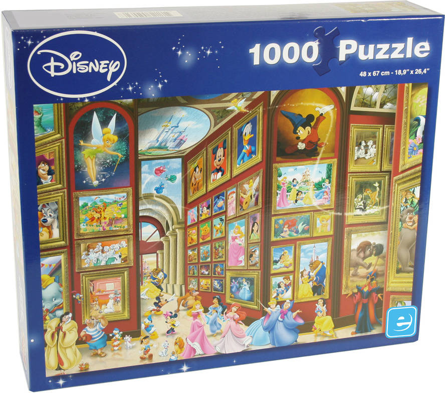 Puzzle EUROPRICE Galería Disney (Edad Mínima: 3 años - 1000 Piezas)