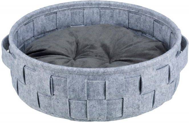 Cama para Perros y Gatos TRIXIE (Gris - 45cm - Poliéster)