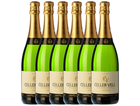 Espumante VELL Vell Brut Nature Cava Reserva (0.75 L - 6 unidades)