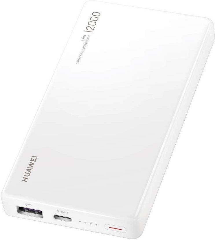 Powerbank HUAWEI CP12S (12000 mAh - 1 USB y 1 Type-C - Blanco)