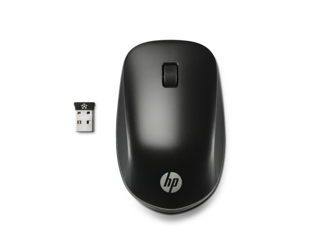 Ratón HP Ultra Mobile (Inalámbrico - 1200 dpi - Negro)