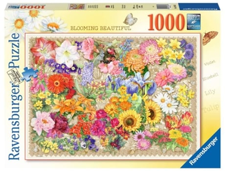 Puzzle RAVENSBURGER Blooming Beautiful rompecabezas 1000 pieza(s) Flora