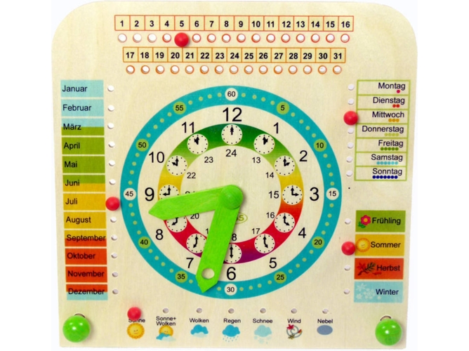 Juego Didáctico HESS SPIELZEUG 14658