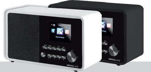 Radio IMPERIAL i110 Negro y Blanco