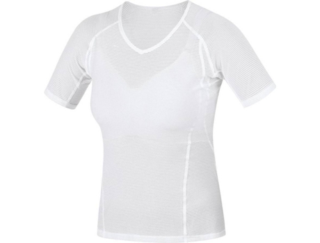 Ropa interior para Mujer GORE WEAR Goretex Windstopper Blanco para Ciclismo (M)