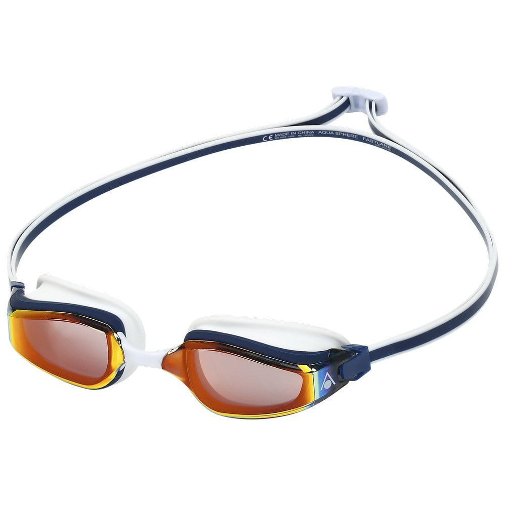 Gafas De Aquasphere fastlane espejadas tamaño sphere marca modelo para adultos azul marino