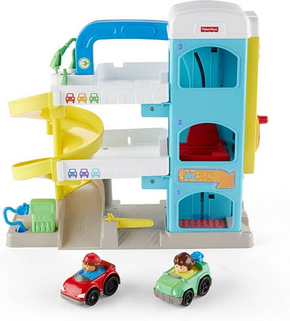 Fisherprice Lp Wheelies garage little people garaje de coches juguete para niños 18 meses 5 años fhg50