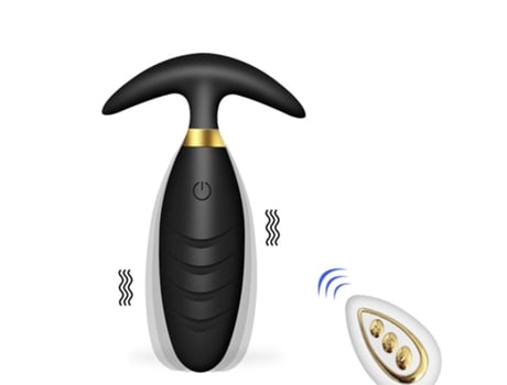 Vibrador de control remoto inalámbrico de 10 frecuencias para adultos (negro) VEANXIN