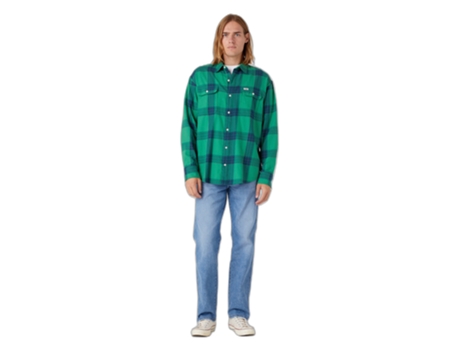 Camisa para Hombre WRANGLER (3XL - Verde)