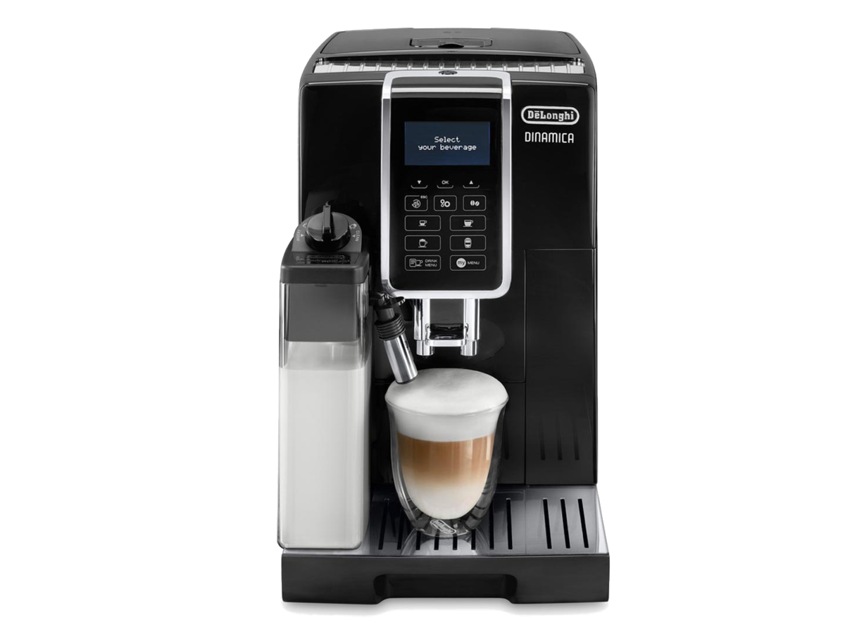 Cafetera DELONGHI Dinamica ECAM350.55.B (15 bar - 13 Niveles de molienda)