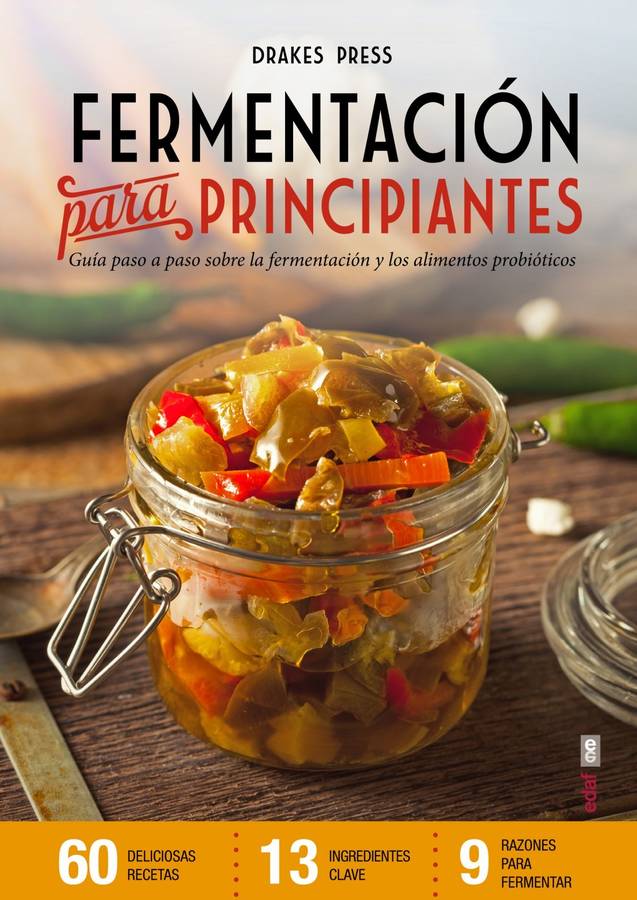 Libro Fermentacion Para Principiantes de Drake Press (Español)