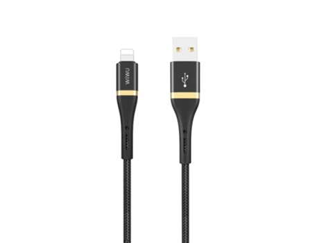 Cable Wiwu Elite Series Ed Usb Interfaz Pines Datos Carga Rápida Trenzado Nailon Nylon