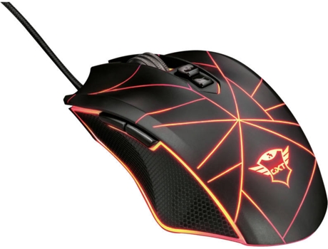 Ratón Gaming TRUST GXT 160 Ture (4000 dpi - Negro)