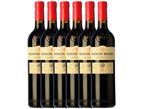 Vino RAMÓN BILBAO Ramón Bilbao Tempranillo Rioja Crianza (0.75 L - 6 unidades)