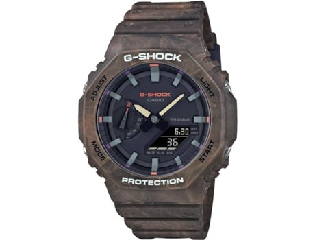 Reloj CASIO G-Shock Hombre (Acero y Resina - Negro)