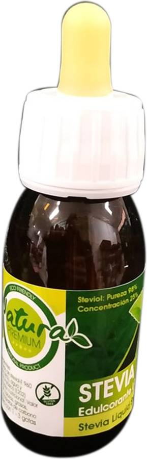 Stevia Extracto Liquido-Envase de Cristal con Pipeta Dosificadora STEVIA PREMIUM (50 ml)