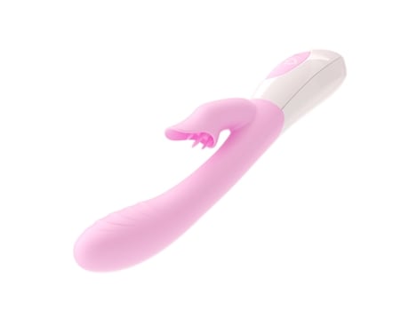 Vibrador de masaje para lamer la lengua de silicona 2 en 1 para mujeres (rosa) VEANXIN