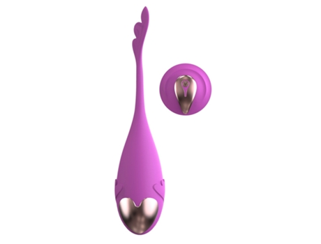 Vibrador de masaje con control remoto inalámbrico de 10 frecuencias para mujeres (púrpura) VEANXIN