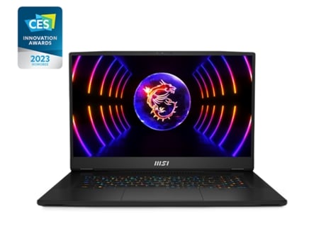 Portátil MSI 62315 5648 (17.3 '' - Intel® Core™ i9 i9-13980HX - RAM: 64 GB - 2000 GB SSD - NVIDIA GeForce RTX 4080)